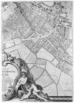 A Map of Camberwell, London, 1746 (engraving)