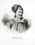 Constantine Kanaris (1790-1877) (litho) (b/w photo)