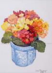 The Multicoloured Primrose 2011 (watercolour on paper)