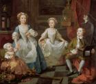The Graham Children, 1742 (oil on canvas)