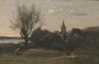 Ennery near Auvers (oil on canvas)