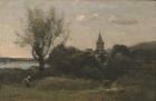 Ennery near Auvers (oil on canvas)