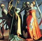 Dance of Death (colour lithograph)