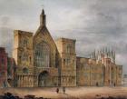 Entrance to Westminster Hall, 1807 (w/c on paper)