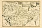 Northern India, from 'Atlas de Toutes les Parties Connues du Globe Terrestre' by Guillaume Raynal (1713-96), published Geneva, 1780 (coloured engraving)