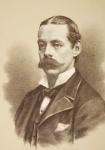 Lord Randolph Henry Spencer Churchill, c.1890 (litho)