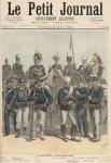 The Italian Army, from 'Le Petit Journal', 28th May 1892 (colour litho)