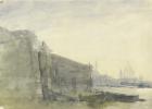 The Thames, Early Morning, Toward St. Paul's, c.1849 (w/c with graphite on paper)