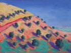 North Hill, Malvern (acrylic on card)