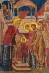 Mosaic in Manastir Ostrog, Montenegro (photo)