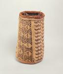 Wasco wallet basket, from Northwest American Coast (woven fibre)