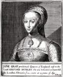 Jane Gray, engraved by William Marshall, 1648 (engraving)