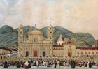 The Plaza de Bolivar, Bogota, 1837 (w/c on paper)