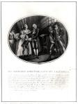 The Last Goodbyes of Louis XVI (1754-93) to his Family, 20th January 1793, engraved by J. L. Benoist (fl.1800-40) (engraving)