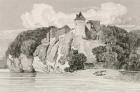 Castle at Tancarville, published 1st October 1821 (etching)