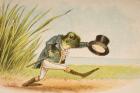 A Frog He Would A-Wooing Go, from 'Old Mother Goose's Rhymes and Tales', published by Frederick Warne & Co., c.1890s (chromolitho)
