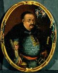 Portrait of Bohdan Khmelnytsky (c.1595-1657) (oil on panel)