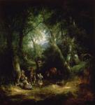 Gypsy Encampment in the New Forest, 19th century
