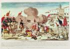The Battle of Ostrolenka, 15th February 1807, 1807 (engraving)
