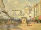 Gare Saint Lazare, 1877 (oil on canvas)
