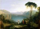 Lake Avernus: Aeneas and the Cumaean Sibyl, c.1814-5 (oil on canvas)