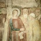 Detail of St. Ranieri in the Holy Land, mid 14th century (fresco)