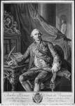 Charles Gravier, Count of Vergennes, engraved by Vicenzio Vangelisti (1738-98) c.1774 (engraving) (b/w photo)