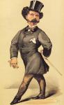 Sir Robert Peel (1822-95), cartoon from Vanity Fair, 19 March 1870