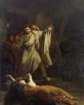 The Levite of Ephraim (oil on canvas)