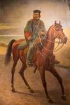 Giuseppe Garibaldi on horseback