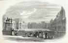 The Great Quadrangle, Windsor Castle, from 'The Illustrated London News', 10th October 1846 (engraving)