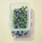 Sloes, 2013, (oil on board)