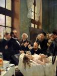Before the Operation, or Doctor Pean teaching at Saint-Louis hospital, 1887 (oil on canvas)