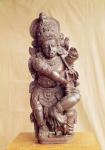 Durga, from Southern India (wood)