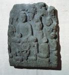 Relief of the 'Buddha of the Future', or Bodhisattva Maitreya, 2nd century AD (stone)