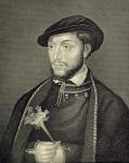 John Dudley (1502-53), from 'Lodge's British Portraits', 1823 (engraving)
