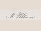 Signature of Millard Fillmore (litho)