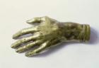 Cast of Frederic Chopin's (1810-49) left hand (bronze)