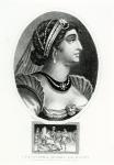 Cleopatra, Queen of Egypt (engraving)