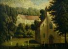 Chawton House and Church, 1809