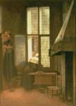 Woman at a Window, 1654 (panel)