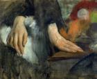 Study of Hands, 1859-60 (oil on canvas)