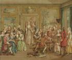 Musical Conversation, c.1760 (oil on canvas)