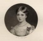 Princess Alexandrina Victoria of Saxe-Coburg, engraved by Thomas Woolnoth (1785-1857), from 'National Portrait Gallery, volume IV', published c.1835 (litho)