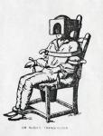 Dr Rush's Tranquilizer Chair (engraving)