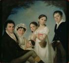 The Boratynsky Family, 1816 (oil on canvas)