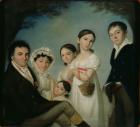 The Boratynsky Family, 1816 (oil on canvas)