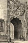 Gateway of the Cathedral, Segovia, illustration from 'Spanish Pictures' by the Rev. Samuel Manning (engraving)