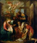 Adoration of the Shepherds (oil on canvas)