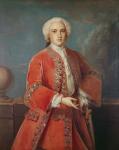 Portrait of John Hall Stevenson, 1741 (oil on canvas)